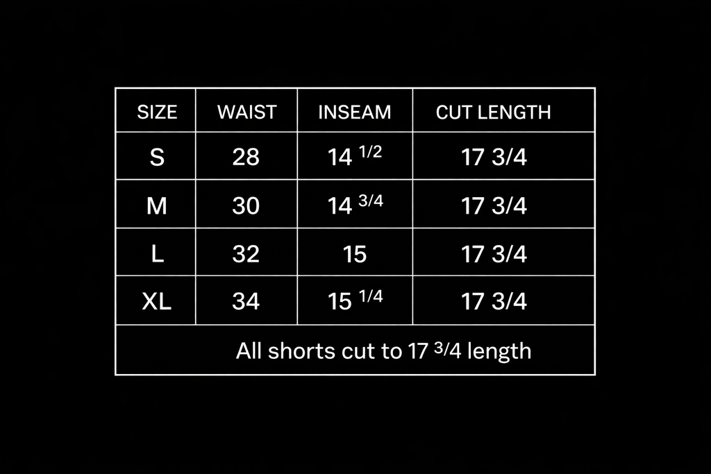 3/4 SHORTS - VARSITY